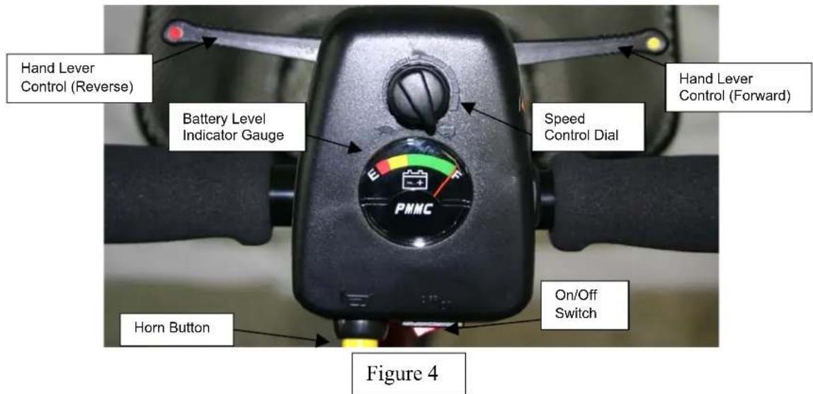 Shoprider Echo 3 - Electromagnetic Brake - 1