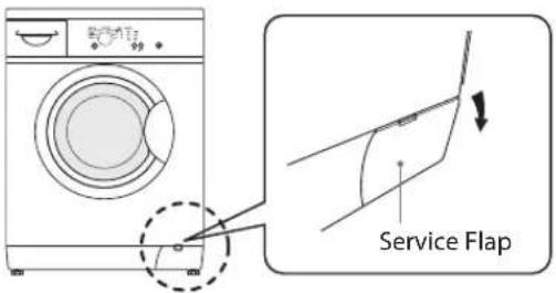 Currys Essentials C510WM12 - Cleaning the Drain Filter - 1