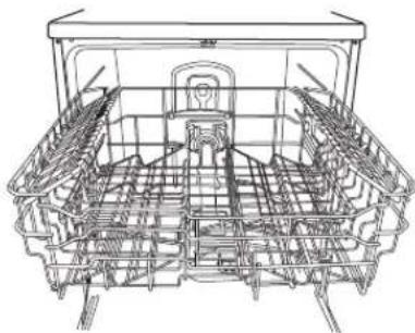 Currys Essentials CDW60W10 - Upper Basket - 1