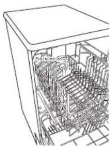 Currys Essentials CDW45W10 - Hinged Cup Rack - 1