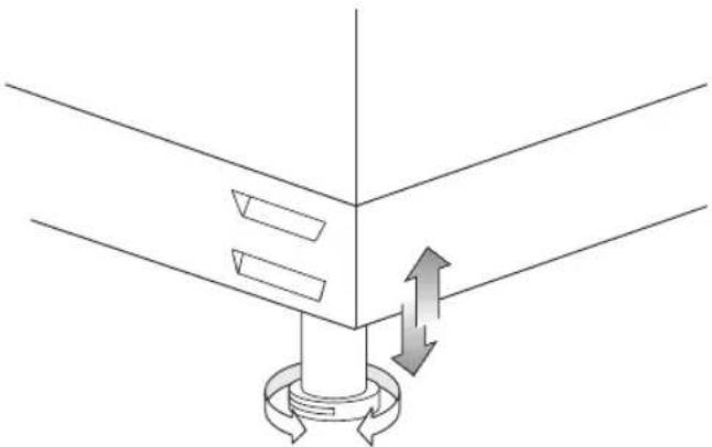 Currys Essentials CFSESV12 - Adjusting the Feet - 2