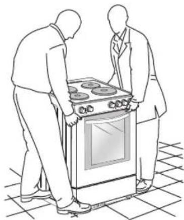 Currys Essentials CFSESV12 - Moving the Cooker - 2