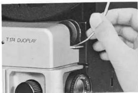 BAUER T174 Duoplay - Filmspulen aufstecken - 2