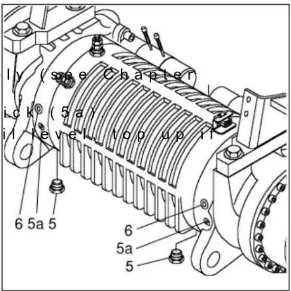 Jungheinrich EFG D30 - Check transmission oil level - 5