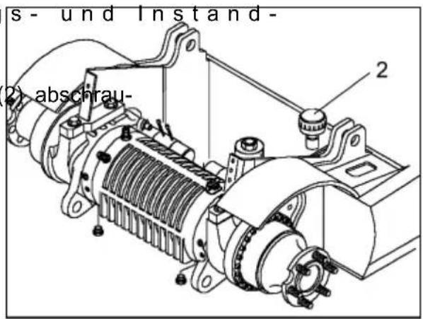 Jungheinrich EFG D30 - Hydraulikölstand prüfen - 2