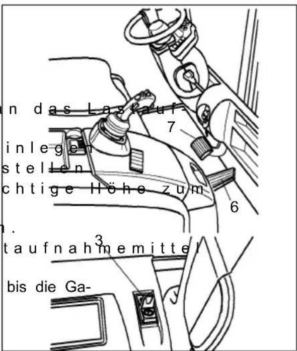 Jungheinrich EFG 425KS - Last absetzen - 1