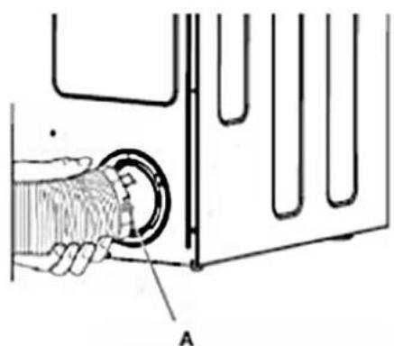 PKM WT6-15C - Installation of the exhaust hose - 1