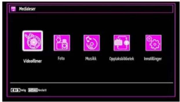 Medieter Videofimer Foto Musikk Oplaksbiblietek Instillinger