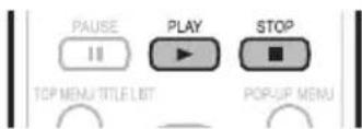 PAUSE PLAY STOP TOP MENU TITLE LBT POP/UP MENU