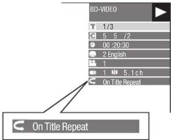 BD-VIDEO 1/3 5 5 /2 00 :20:30 2 English 1 1 5.1 ch On Title Repeat On Title Repeat