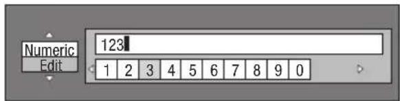 Numeric Edit 1 2 3 4 5 6 7 8 9 0