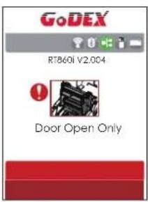 Godex RT860i - Error Alerts - 2