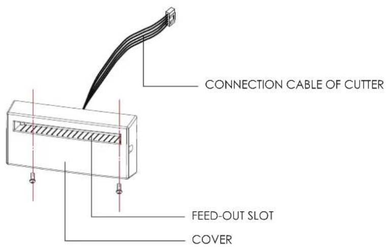 Godex RT860i - Installing the Cutter - 1