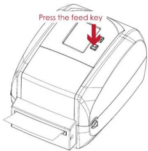 Godex RT860i - Installing the Label Roll Module on the Printer - 3