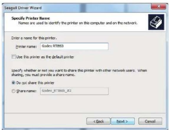 Godex RT860i - Printer Setup - 4