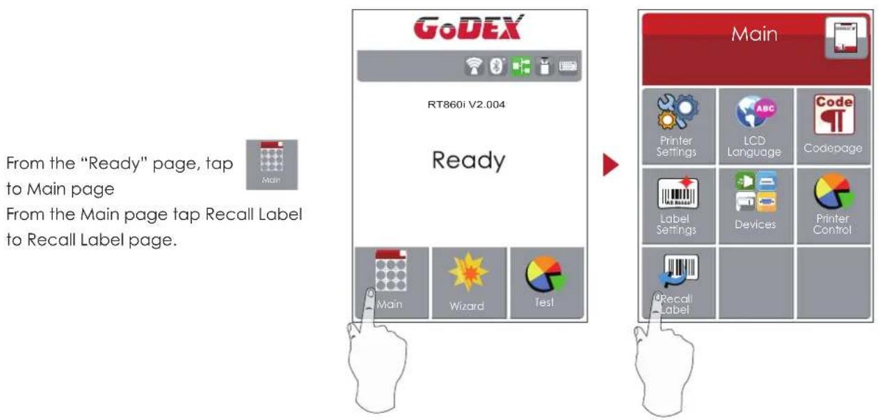Godex RT860i - Preview Label function - 1