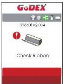 Godex RT860i - Error Alerts - 4