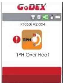 Godex RT860i - Error Alerts - 3