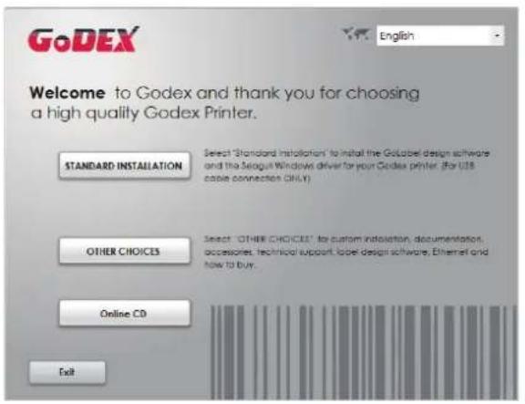 Godex RT860i - Wizard CD Other Choice Installation - 1