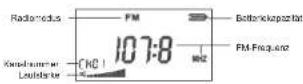 Soundmaster KR36 - VORSICHT: - 2