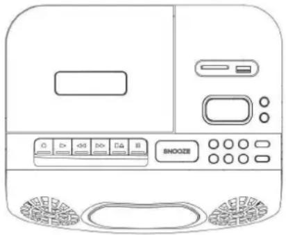 Reflexion HRA4050 - BEDIENTASTEN DES KASSETTENDECKS - 1