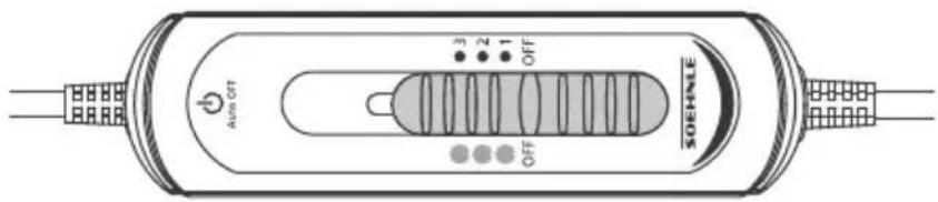 SOEHNLE Comfort Vital 68022 - Beschrijving van het toestel en bedieningselementen - 1