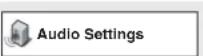 PIONEER CX500 - Audio Settings menu - 1