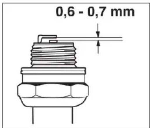 0,6 - 0,7 mm