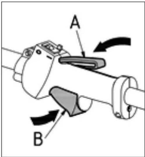 A B
