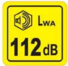 LWA 112dB