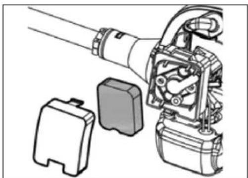 Meec Tools 721-344 - Cleaning the air filter - 1