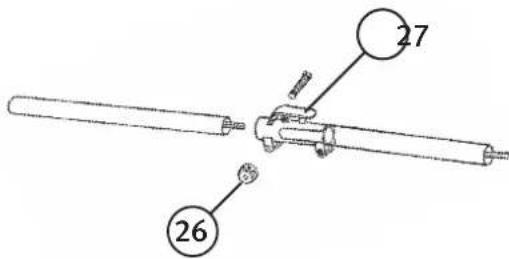 Cotech YT9071A - Assembling the shaft - 1