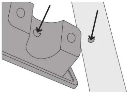 Cotech LBC 36 - Attaching the debris shield - 1