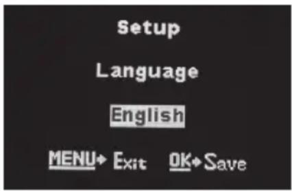 Clas Ohlson MG882K - Language (Spracheinstellung) - 1