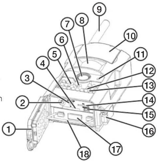 Clas Ohlson MG882K - Painikkeet ja toiminnot - 1
