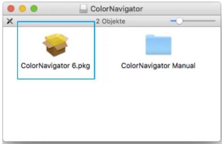 ColorNavigator 2 Objekte ColorNavigator 6.pkg ColorNavigator Manual