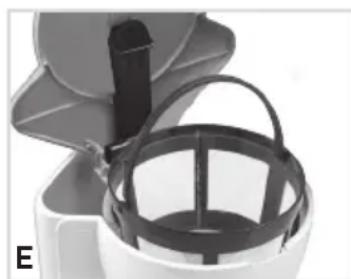 BLACK & DECKER DCM1100B - BREWING COFFEE - 2