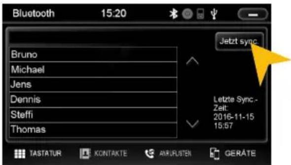 ESX VN630W - KONTAKTE UND ANRUFLISTEN - 8