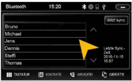 ESX VN630W - KONTAKTE UND ANRUFLISTEN - 2