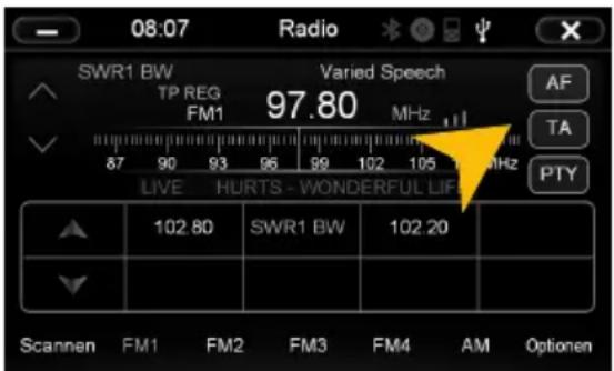 ESX VN630W - RDS-Funktionen - 2