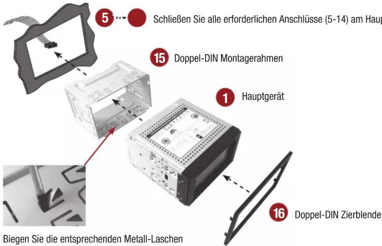 ESX VN630W - Einbau ins Armaturenbrett - 1
