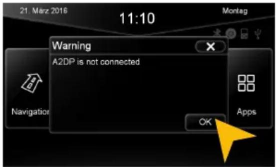ESX VN630W - A2DP (optional) - 2