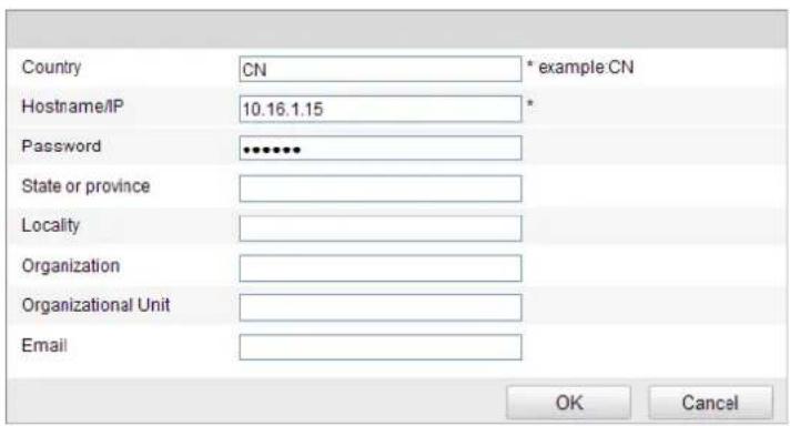 Hikvision DS-2DF5274-AE3 - OPTION 1: Create the self-signed cercate - 1