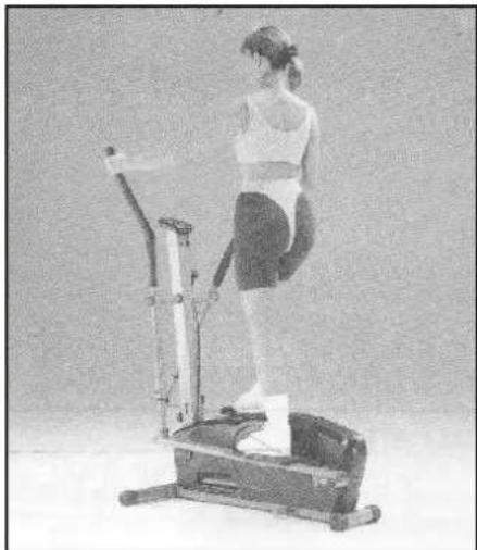 York Fitness X720 - STEPPING ON - 4