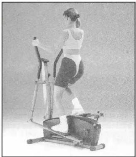 York Fitness X720 - FORWARD ELLIPTICAL MOTION - 2