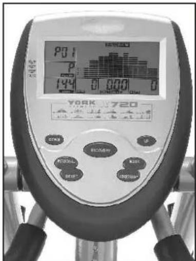 York Fitness X720 - STEPPING ON - 2
