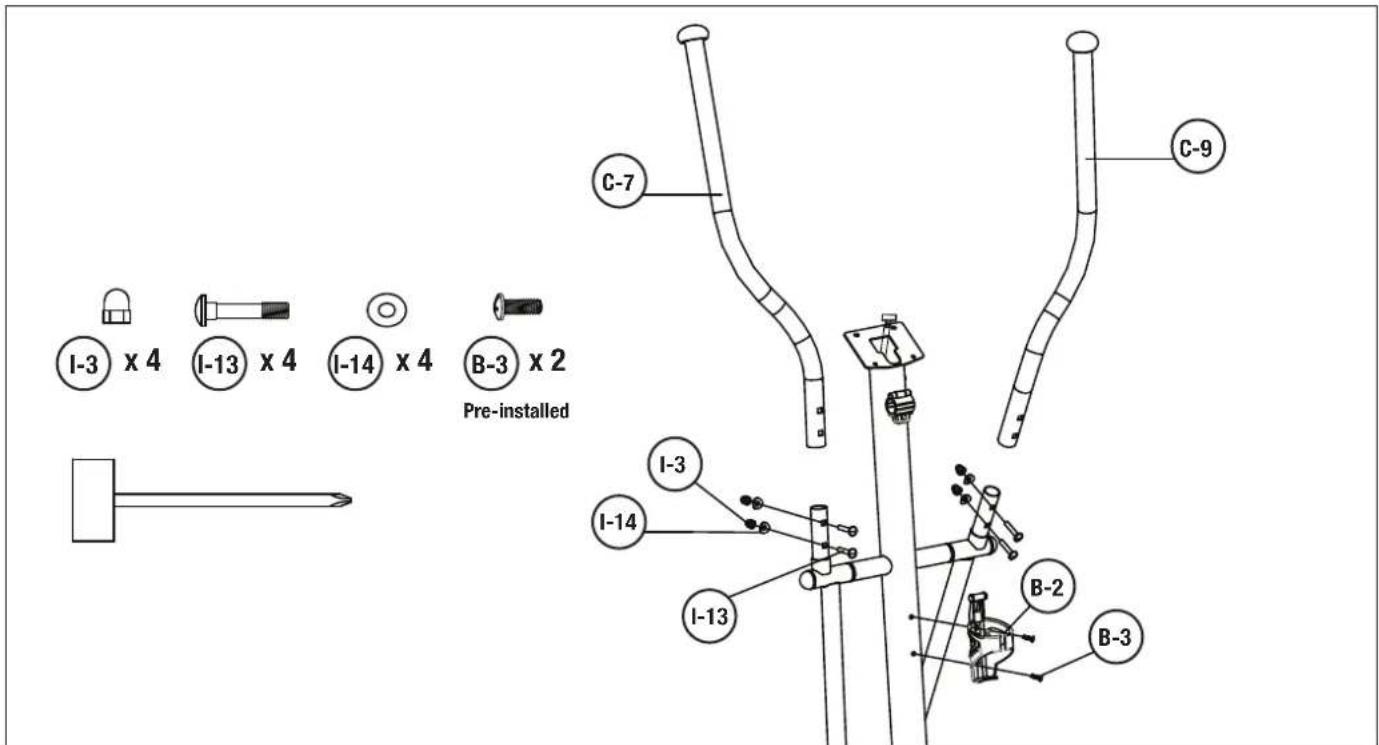 York Fitness Perform 210 - Assembly instructions - 1