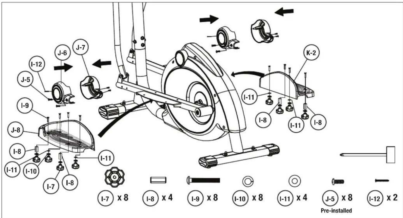 York Fitness Perform 210 - Assembly instructions - 9