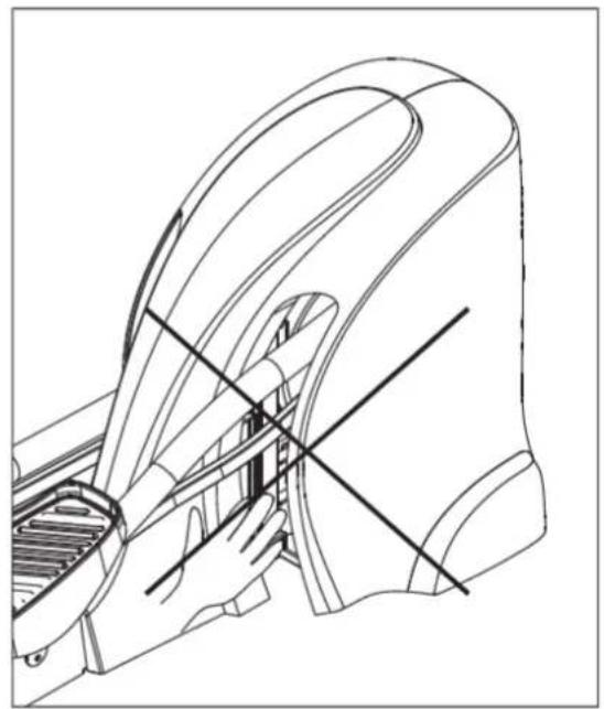 SportsArt E872 - STEP 10 Beware of Moving Parts - 2