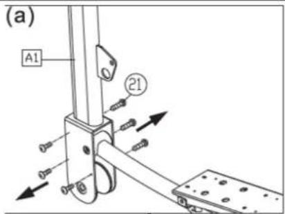 SportsArt E872 - STEP 2 Assemble Moving Parts - 1